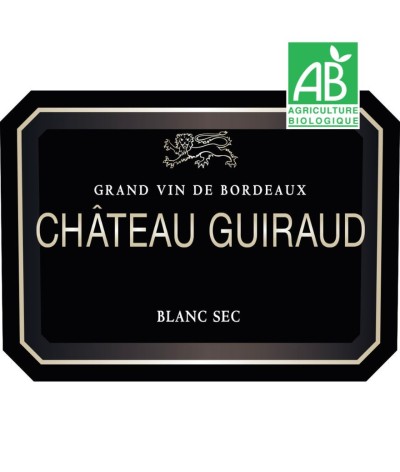 Great Dry White Wine of Château Guiraud - 2020
